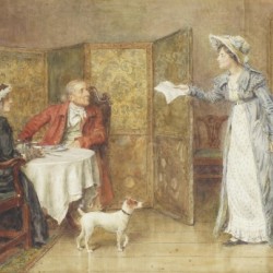 Receiving a letter